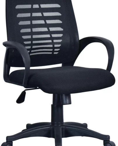 Rex M MSF-OC Office Adjustable Arm Chair – Black