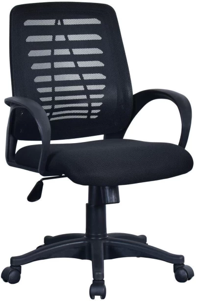 Rex M MSF-OC Office Adjustable Arm Chair – Black