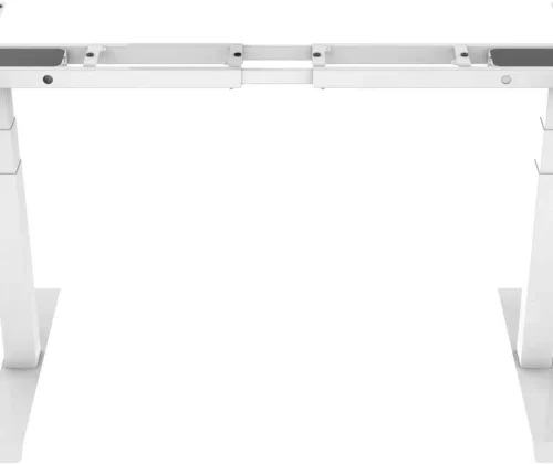 Ergonomicsdirect Office Two Dual Motor Office Table – White