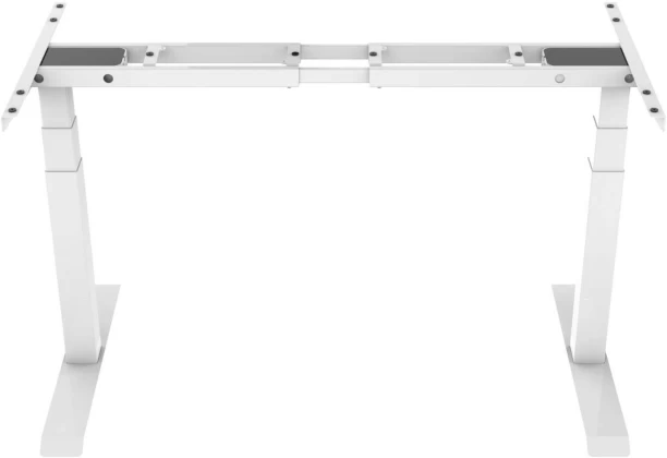 Ergonomicsdirect Office Two Dual Motor Office Table – White