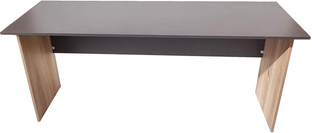 Flatpack Diy London Desk 180cm Multipurpose Table – Storm Grey & Sahara - Image 2
