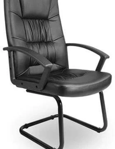 Rex M Cambridge Visitors Chair Office Arm Chair – Black