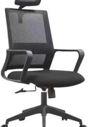 Rex M ES-LSDC Office Adjustable Arm Chair – Black