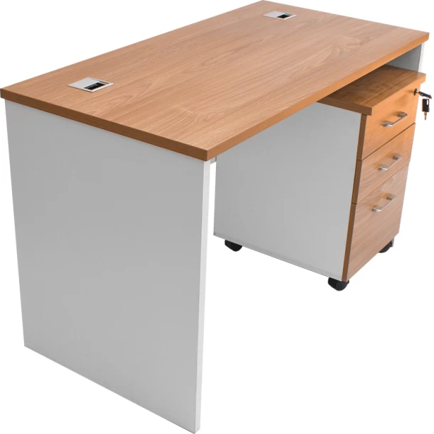 Amika Aurora Nero Office Desk Office Table Office Table – Brown - Image 2