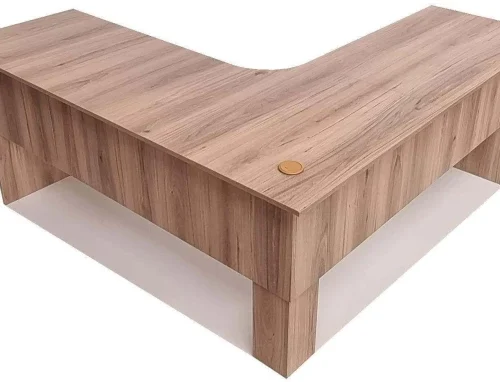 Flatpack Diy London Corner Desk 150cm Office Table – Sahara