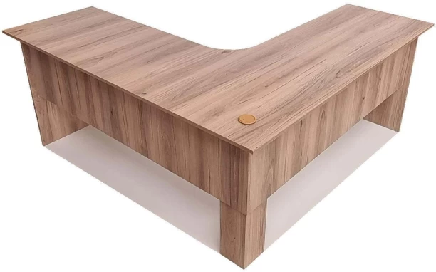Flatpack Diy London Corner Desk 150cm Office Table – Sahara