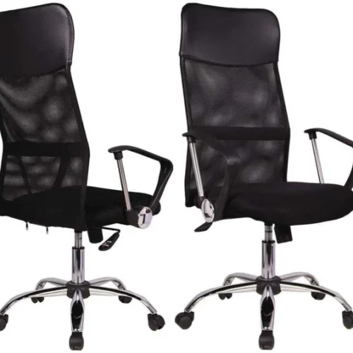 Rex M HAHOC-2 Office Adjustable Arm Chair – Black