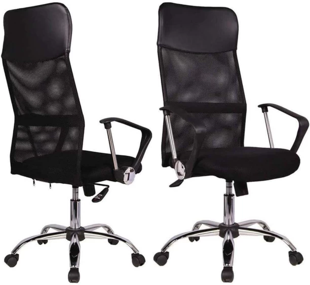 Rex M HAHOC-2 Office Adjustable Arm Chair – Black