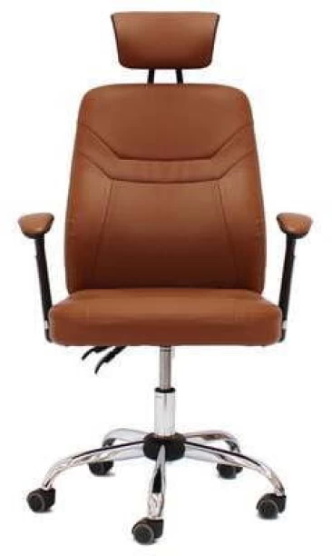 GOF Furniture GF-ROC-BRN Office Adjustable Arm Chair – Brown