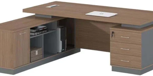 Gof Furniture Proto Office Desk Office Table – Brown