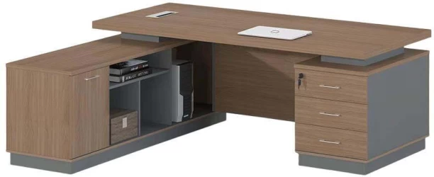 Gof Furniture Proto Office Desk Office Table – Brown