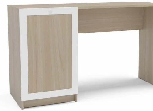 Clickfurniture Comic Desk Office Table – White