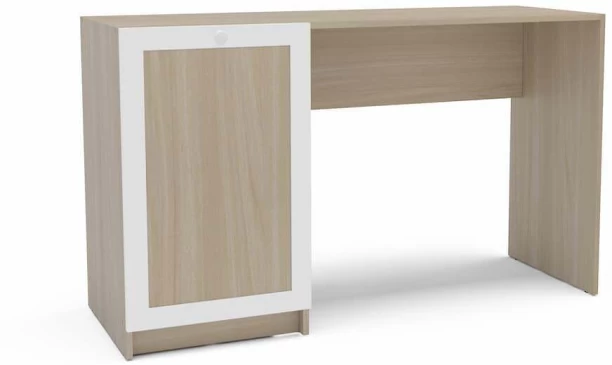 Clickfurniture Comic Desk Office Table – White