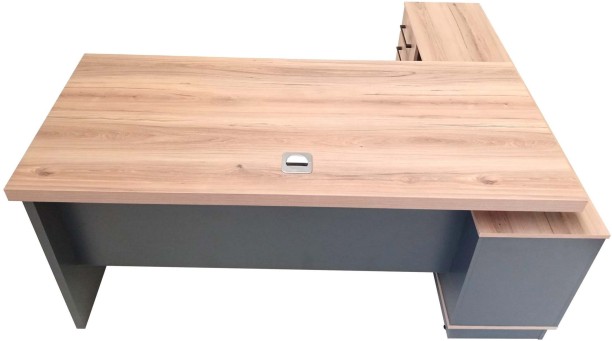 Flatpack Diy Brighton Corner Desk Left 180 Multipurpose Table – Sahara & Storm Grey - Image 3