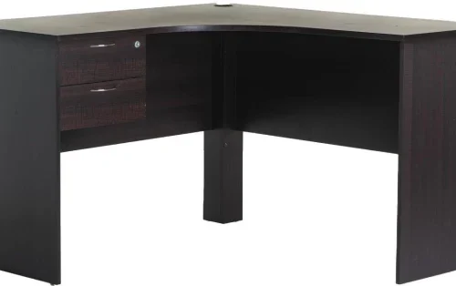 Benise Desk Corner Desk Office Table – Black