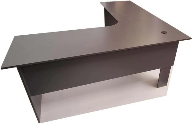 Flatpack Diy London Corner Desk 180cm Office Table – Storm Grey - Image 2