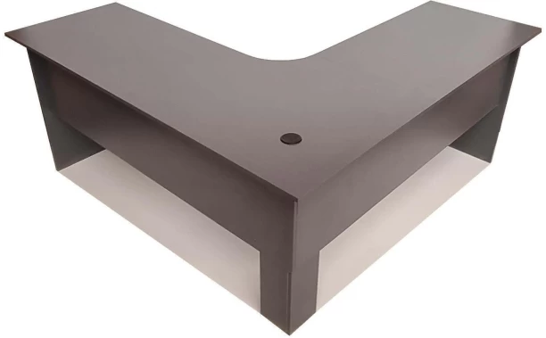 Flatpack Diy London Corner Desk 150cm Office Table – Storm Grey