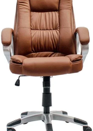 SHAH's 9988b Office Adjustable Arm Chair – Brown