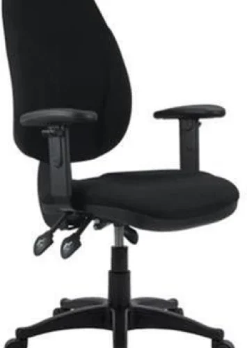Everfurn Mammoth Ergo Office High Back Chair – Black