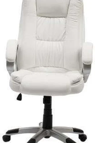 GOF Furniture Amo White Office Chair Office Adjustable Arm Chair – NA