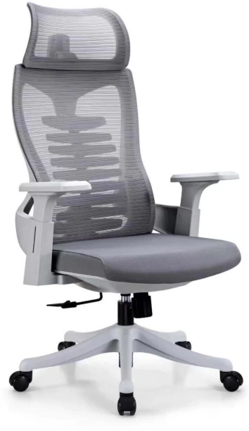 Rex M A08 Office Adjustable Arm Chair – Grey