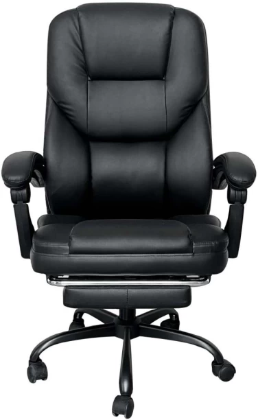 Everfurn GNAA02_2 High Back Chair – Black