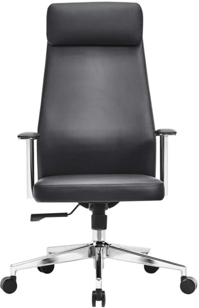 Everfurn Ruby High Back Chair – Black