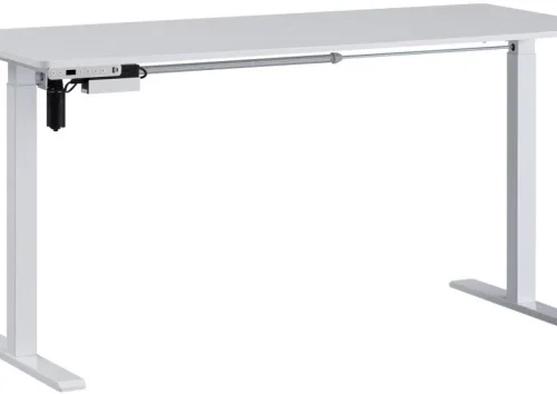 Everfurn Berlin Office Table – White