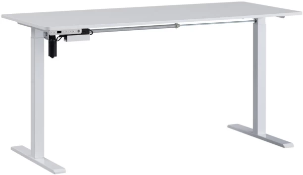Everfurn Berlin Office Table – White