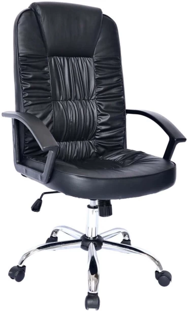 Everfurn Elizabeth High Back High Back Chair – Black