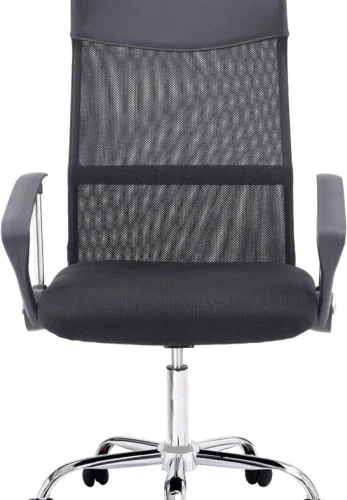 Mainstay Theo Mid Office Adjustable Arm Chair – Black
