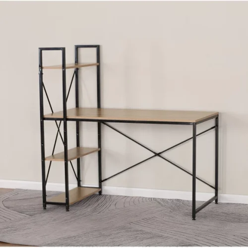 Home & Kitchen Calix Office Desk Study Table – Brown