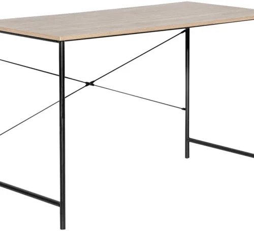 Home & Kitchen FD-OD-26 Office Table – Beige, Black
