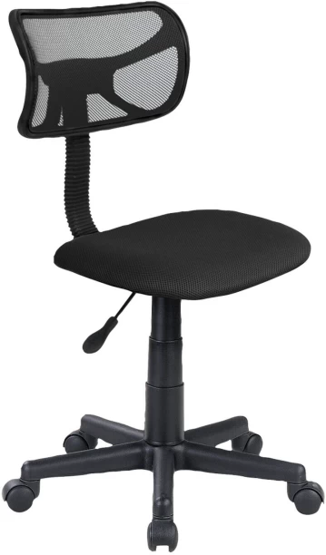 Everfurn Julia Typist Office Adjustable Arm Chair – Black