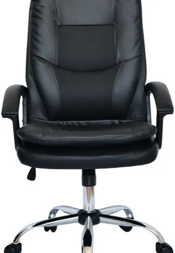 Furniture Alexis Highback High Back Chair – Black