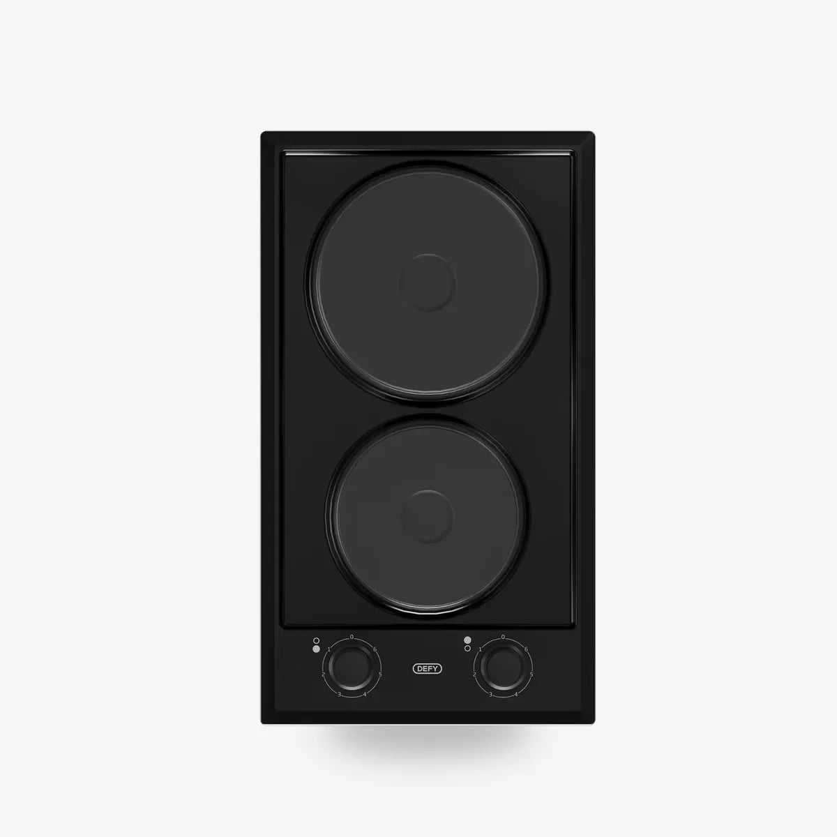 Defy 30cm Domino Solid Hob Black / Stainless steel — DHD400 / 401