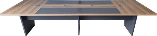 Flatpack DIY Bradford Boardroom 360 Conference Table – Sahara & Storm Grey