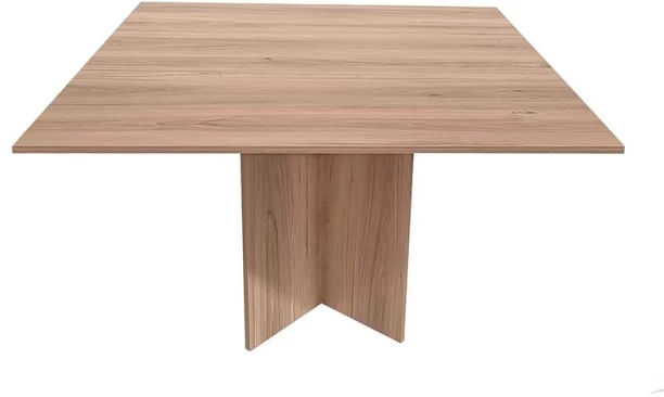 Flatpack DIY Cardiff Square 120cm Conference Table – Sahara