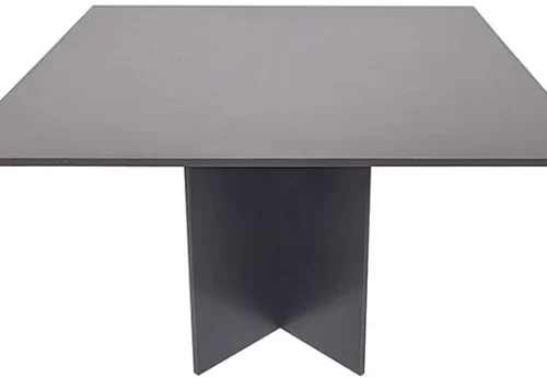 Flatpack DIY Cardiff Square 120cm Conference Table – Storm Grey