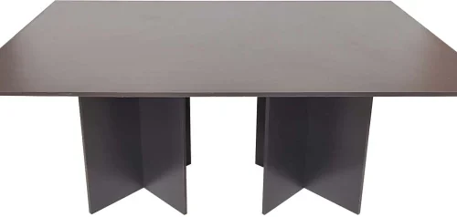 Flatpack DIY Cardiff Square 180cm Conference Table – Storm Grey