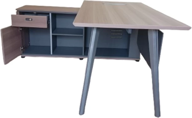 Jost 58NHS 001 Office Table – Brown, Grey - Image 2
