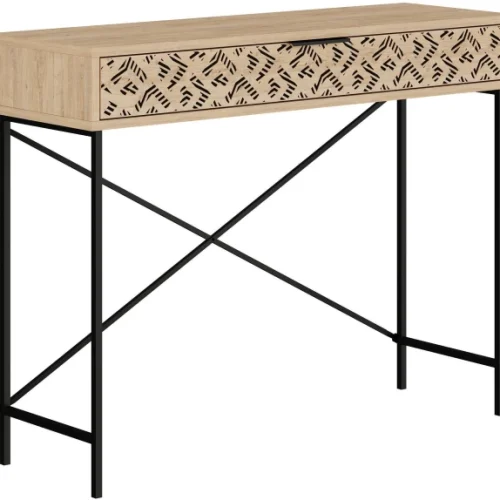 H.G. Bava CC 633/OAK Office Table – Brown, Black