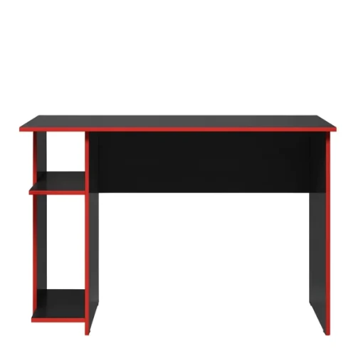 Linx Office and Gaming Desk – Black & Red