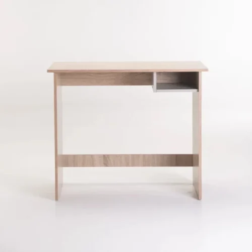 Novafurn Leno 90cm Study Desk Study Table – Light Oak