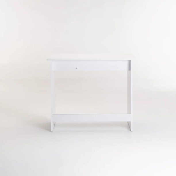 Novafurn Leno 90cm Study Desk Study Table – White - Image 4