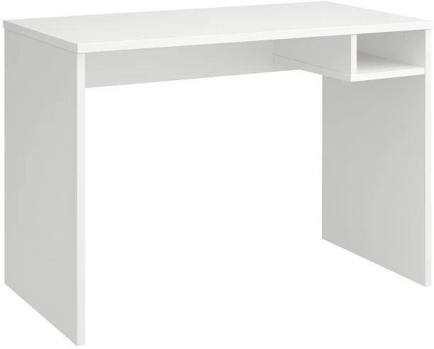 Decorum & Co Student Desk with Shelf – 1200 Study Table – White