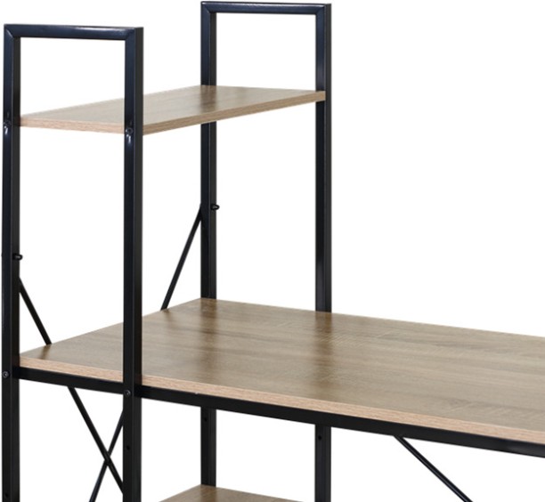 Infinity Homeware Clermont Home Office & Study Desk Office Table – Modern Oak - Image 5
