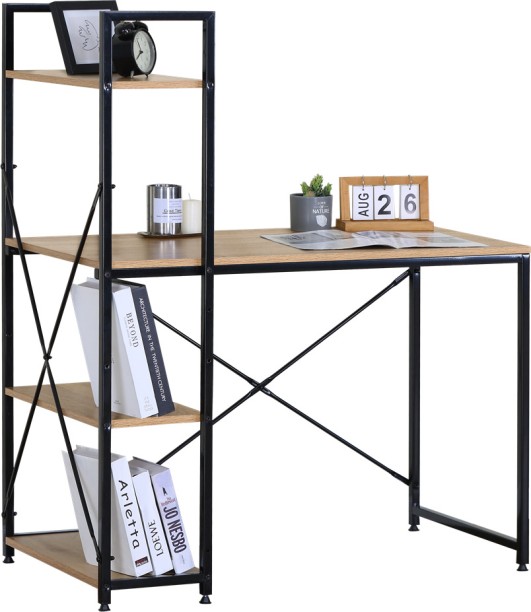 Infinity Homeware Clermont Home Office & Study Desk Office Table – Modern Oak - Image 6