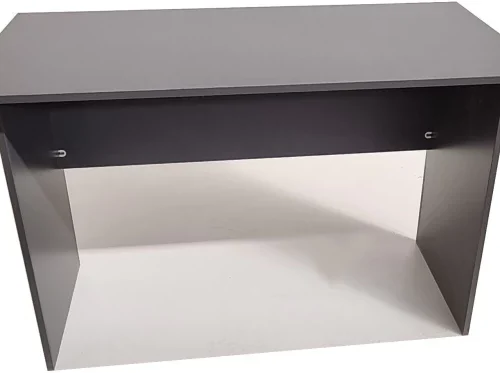 Flatpack DIY London Desk 120cm Office Table – Storm Grey