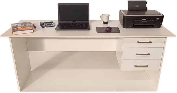 Flatpack DIY FPOFDELOADON3DWHT Multipurpose Table – White - Image 4